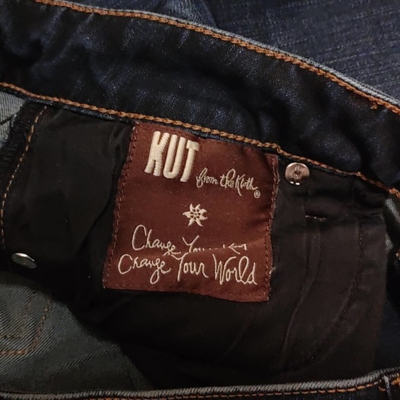 Kut From The Kloth Dark Wash Mid Rise Skinny Jeans - Picture 10 of 10